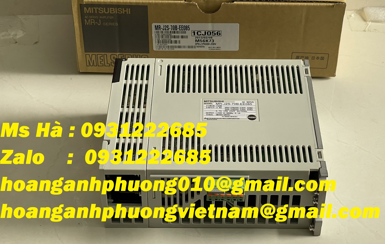 Dòng đặc biệt servo MR-J2S-70B-EE085 mitsubishi - Toàn quốc